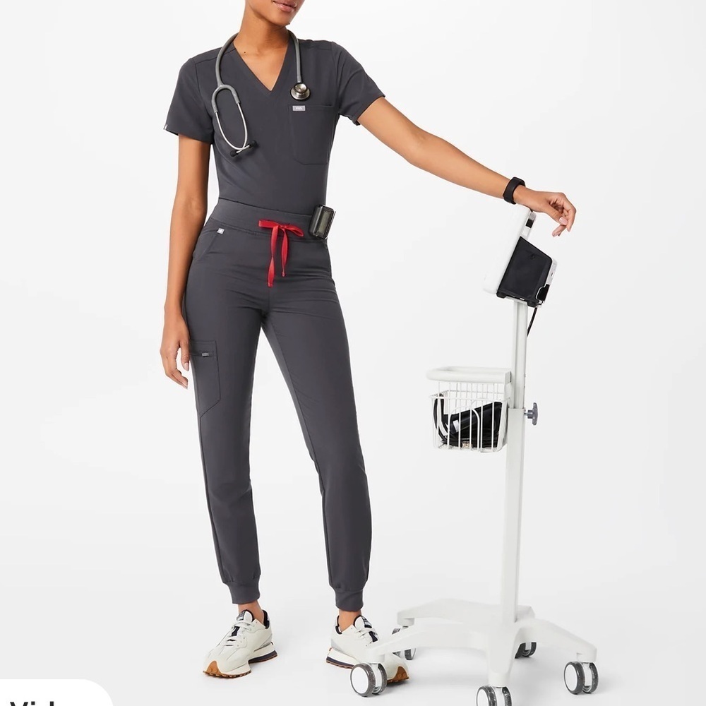 Women’s FIGS High Waisted Zamora Jogger Scrub Pants